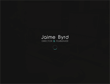 Tablet Screenshot of jaimebyrd.com